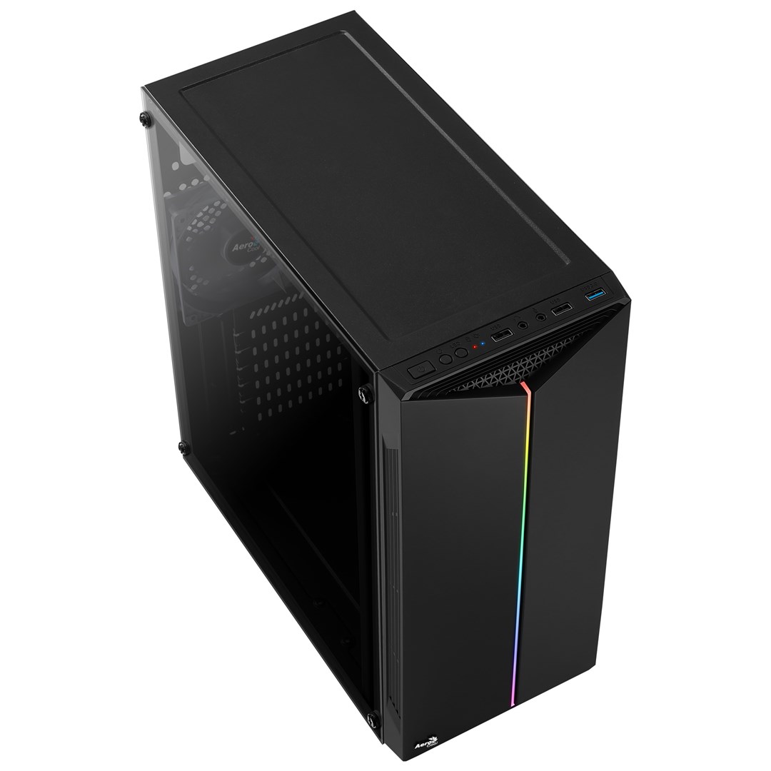 Aerocool Split Midi Tower Black Aerocool Split Midi Tower Black