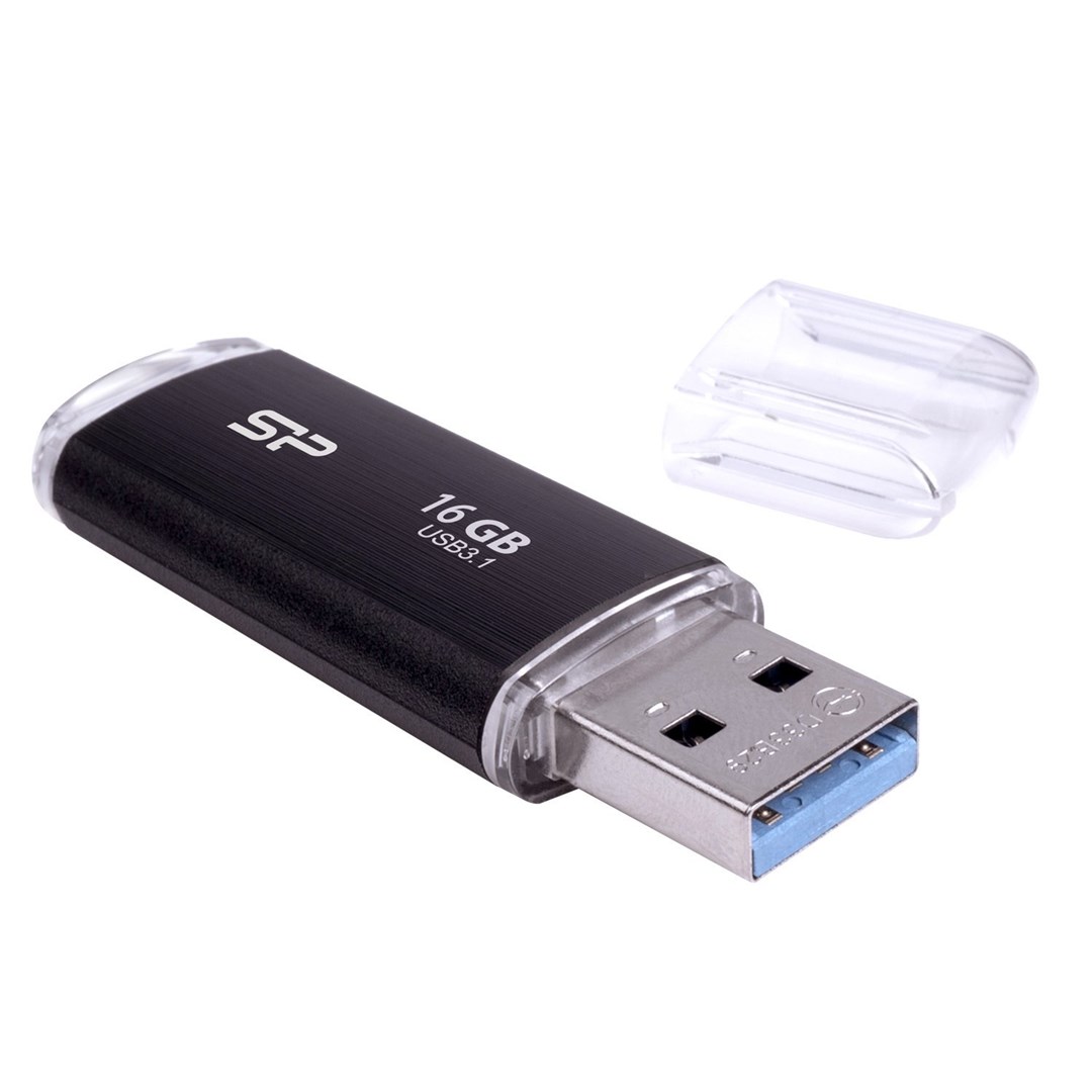 SILICON POWER Blaze B02 Pendrive USB flash drive 16 GB USB Type-A 3.2 Gen 1 (SP016GBUF3B02V1K) Black SILICON POWER Blaze B02 Pendrive USB flash drive 16 GB USB Type-A 3.2 Gen 1 (SP016GBUF3B02V1K) Black