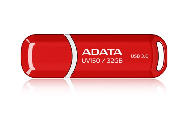 ADATA 32GB DashDrive UV150 USB flash drive USB Type-A 3.2 Gen 1 (3.1 Gen 1) Red ADATA 32GB DashDrive UV150 USB flash drive USB Type-A 3.2 Gen 1 (3.1 Gen 1) Red