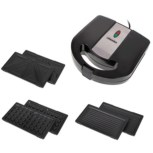 Mesko MS 3045 sandwich maker 1000 W Black Mesko MS 3045 sandwich maker 1000 W Black