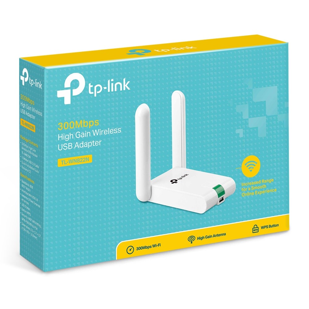 TP-LINK TL-WN822N WLAN 300 Mbit/s TP-LINK TL-WN822N WLAN 300 Mbit/s