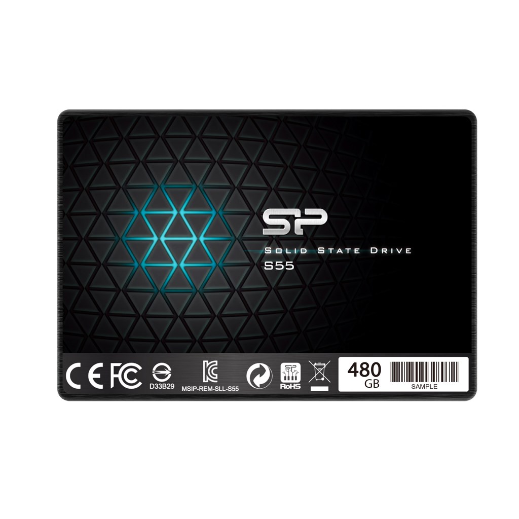 Silicon Power Slim S55 2.5" 480 GB Serial ATA III TLC Silicon Power Slim S55 2.5" 480 GB Serial ATA III TLC