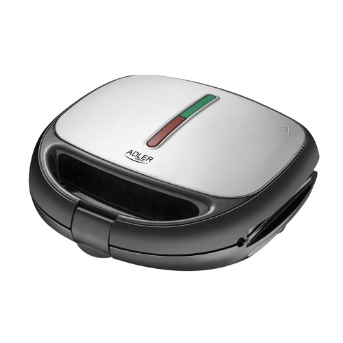 Adler AD 3040 sandwich maker 1200 W Black, Grey Adler AD 3040 sandwich maker 1200 W Black, Grey