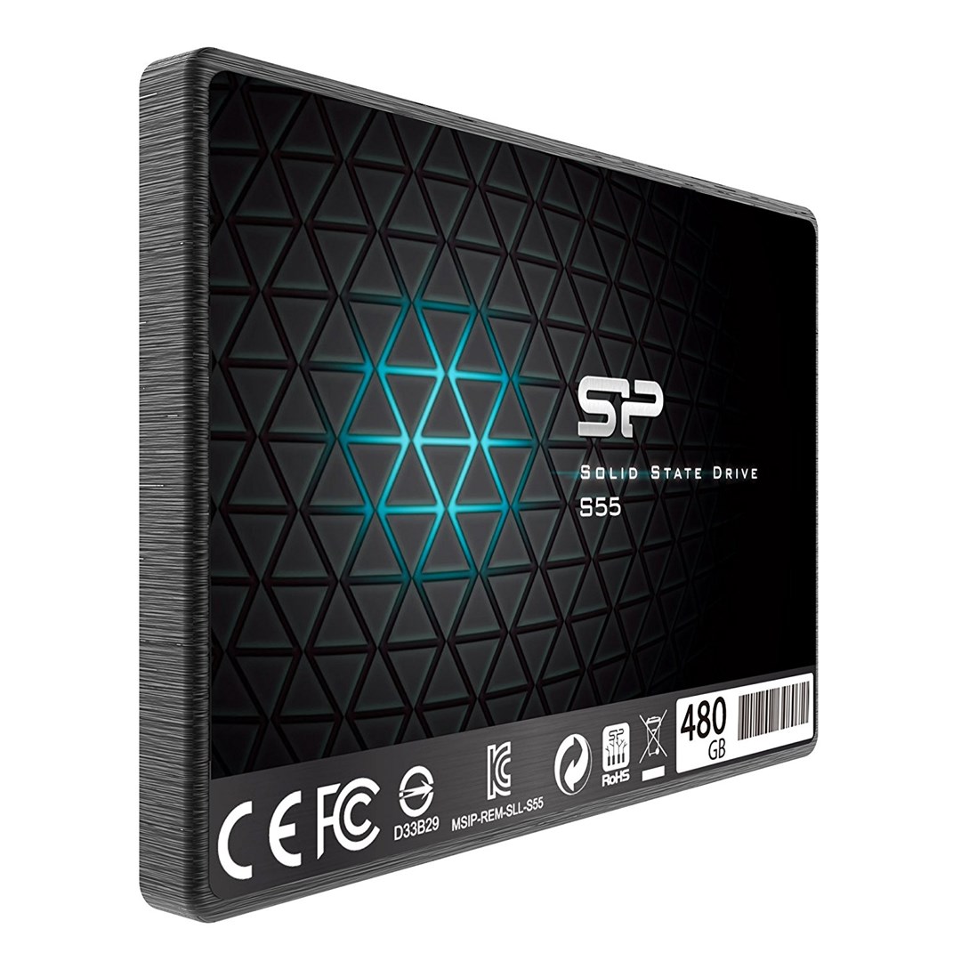 Silicon Power Slim S55 2.5" 480 GB Serial ATA III TLC Silicon Power Slim S55 2.5" 480 GB Serial ATA III TLC