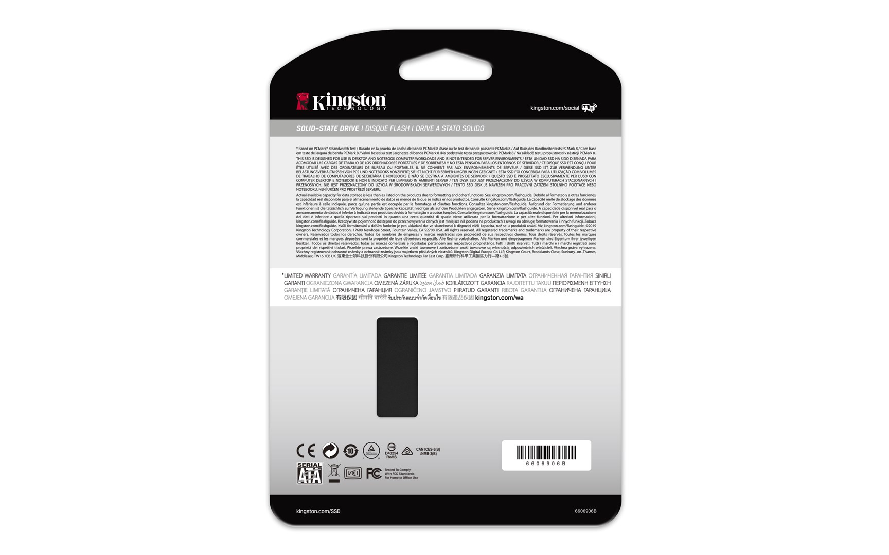 Kingston Technology KC600 2.5" 256 GB Serial ATA III 3D TLC Kingston Technology KC600 2.5" 256 GB Serial ATA III 3D TLC