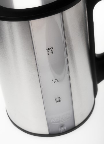 Adler AD 1216 electric kettle 1.7 L Black,Silver 2200 W Adler AD 1216 electric kettle 1.7 L Black,Silver 2200 W