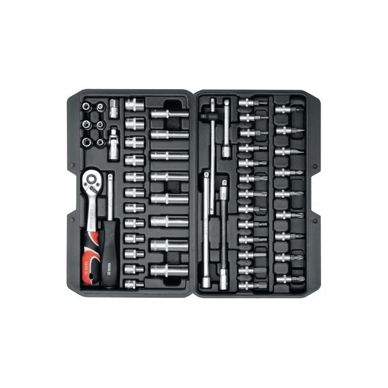 Wrench set YATO 56 pcs 1/4" 14501 Wrench set YATO 56 pcs 1/4" 14501
