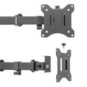 Maclean MC-884 monitor mount / stand 81.3 cm (32") Black Desk Maclean MC-884 monitor mount / stand 81.3 cm (32") Black Desk