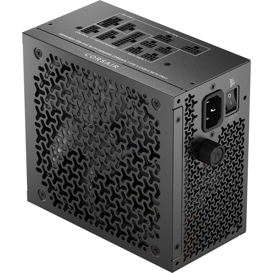 Corsair rm850x shift | 850 w | 80 plus gold | črna | napajalnik 1 Corsair rm850x shift 850 w napajalnik