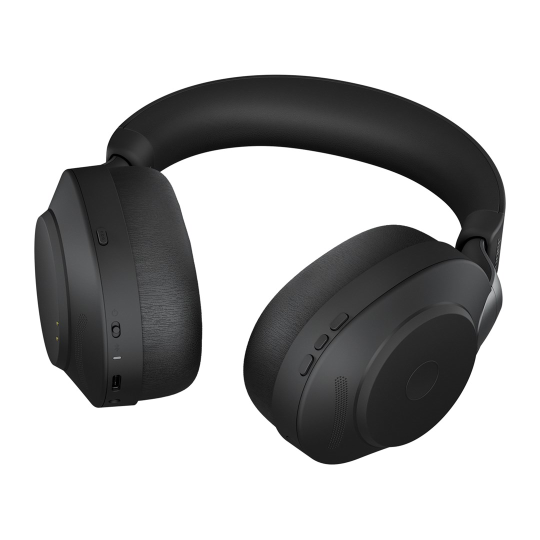 фото Навушники з мікрофоном Jabra Evolve2 85 Stereo USB-C UC with Charging Stand (28599-989-889) 1