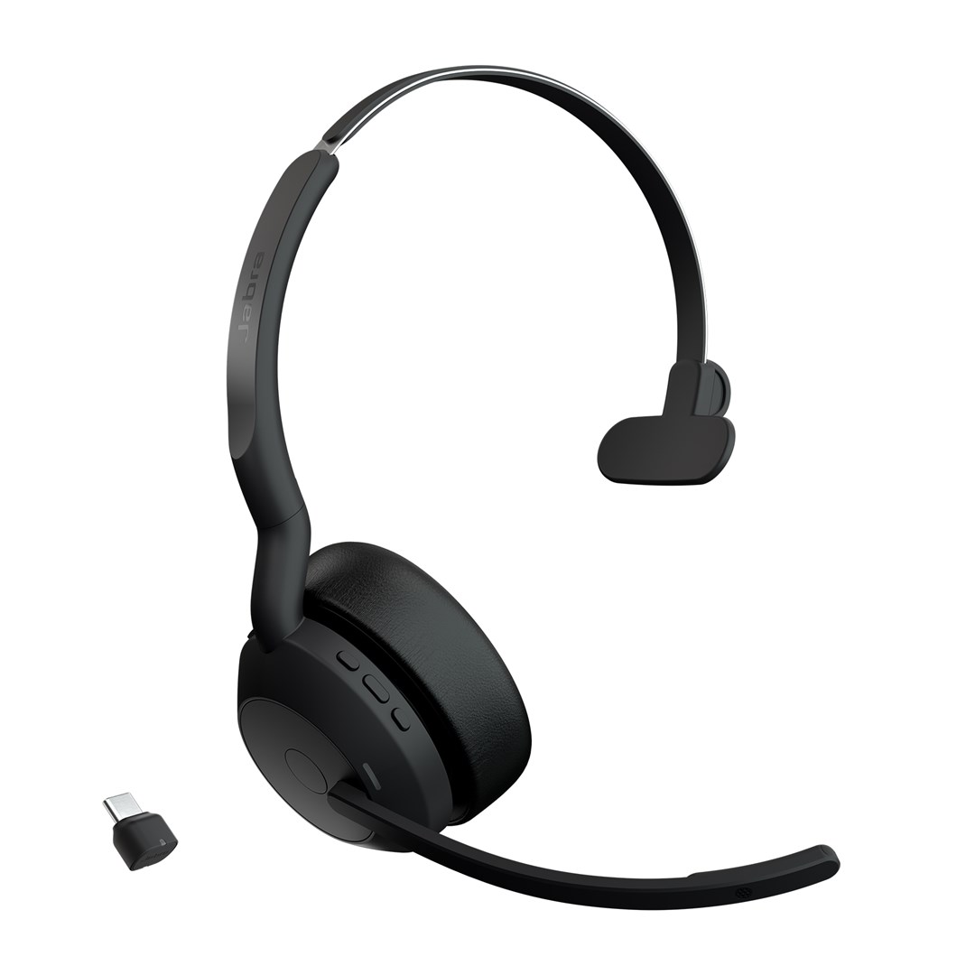 фото Спеціалізована гарнітура Jabra Evolve2 55 Link380c UC Mono (25599-889-899) 1