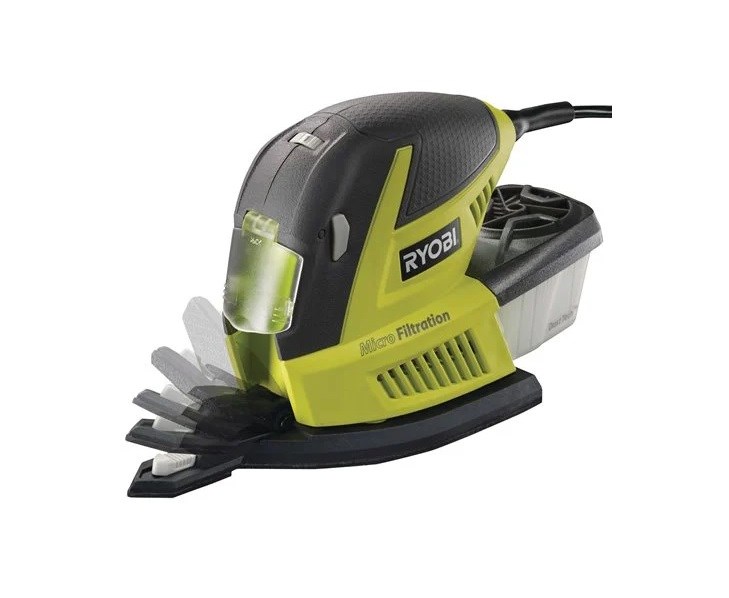 фото Вібраційна шліфмашина Ryobi RPS100-S 1