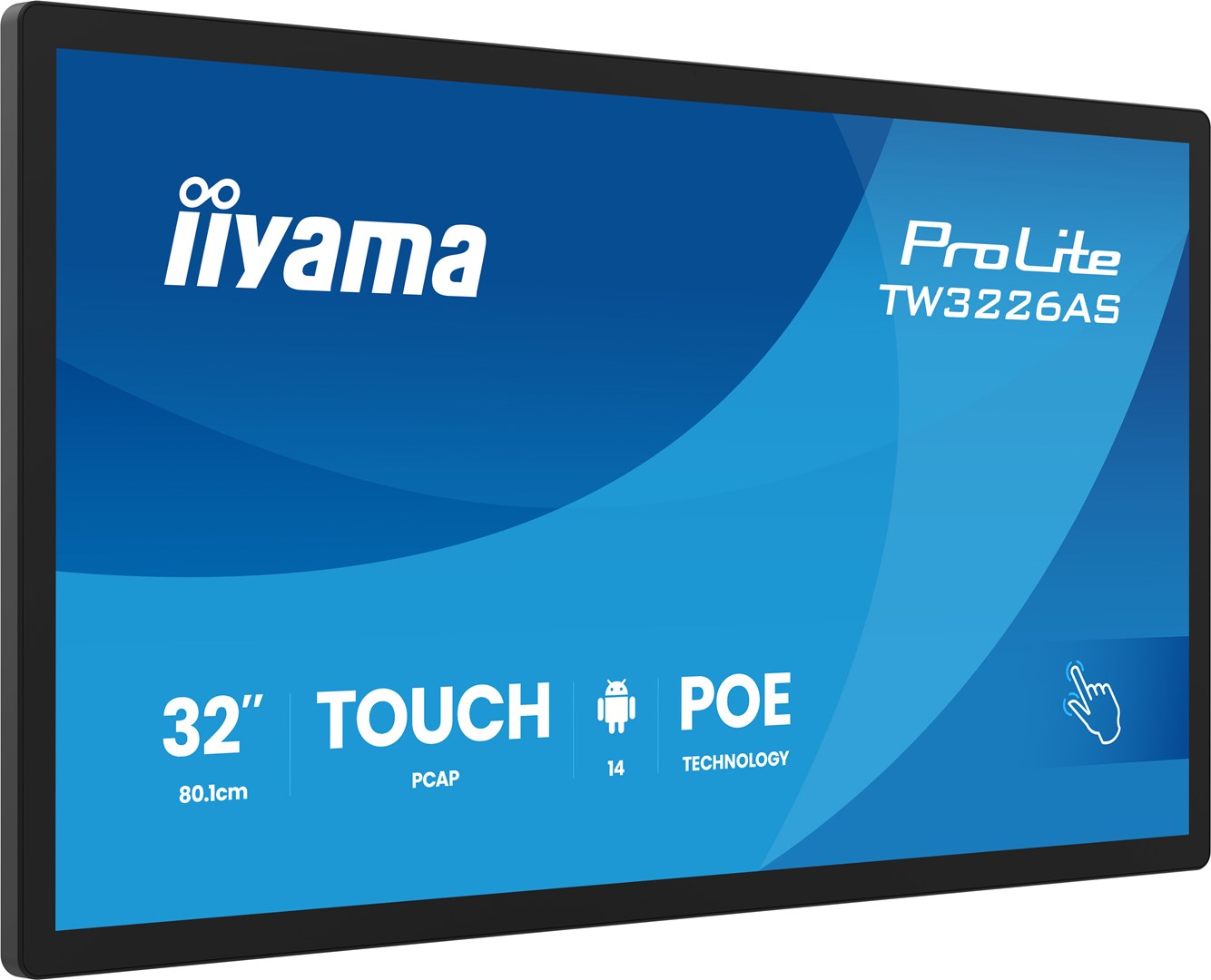 фото Інформаційний дисплей Iiyama ProLite TW3226AS-B3P 1