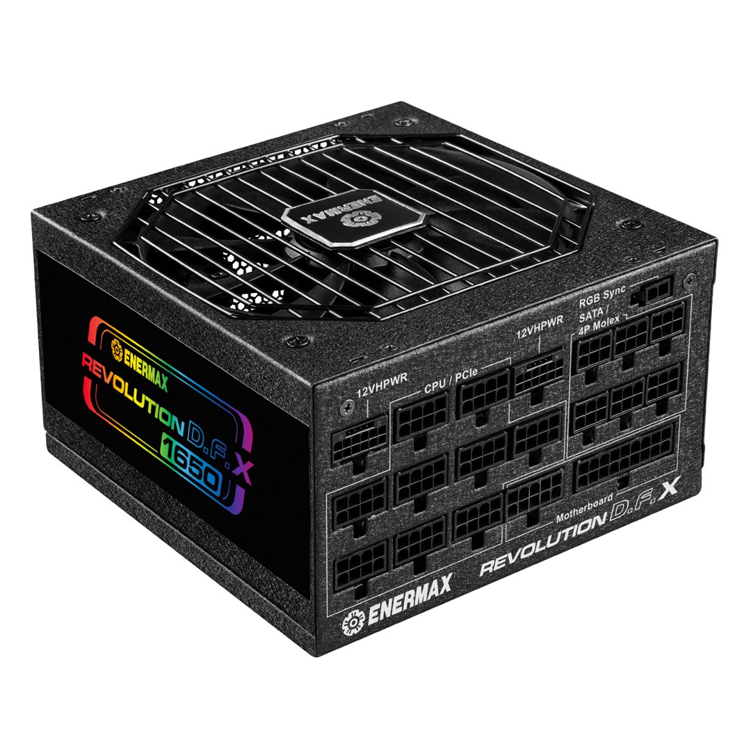 фото Блок живлення Enermax Revolution D.F.X 1650W Black (ERT1650EWT) 1