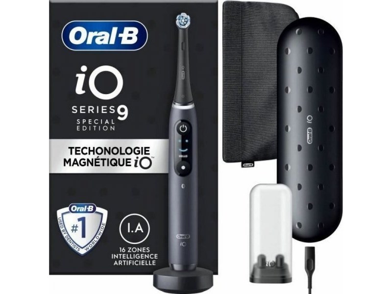 фото Електрична зубна щітка Oral-B iO Series 9 Special Edition Black Onyx 1