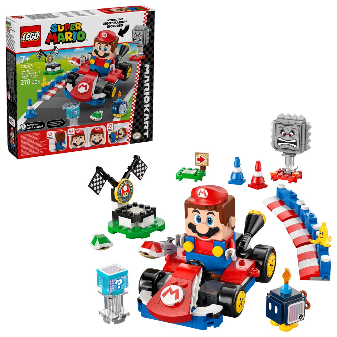 фото Блоковий конструктор LEGO Mario і Standard Kart (72043) 1