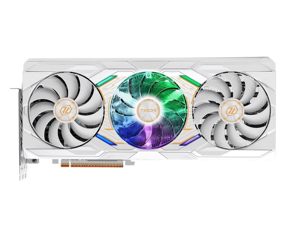 фото Відеокарта ASRock Radeon RX 9070 XT Taichi White 16GB OC (RX9070XT TCW 16GO) 1