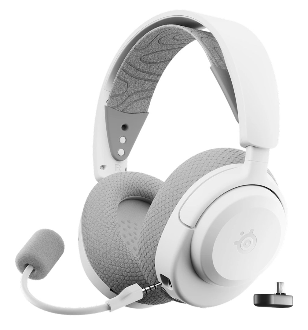 фото Навушники з мікрофоном SteelSeries Arctis Nova 3 Wireless PC White (61776) 1