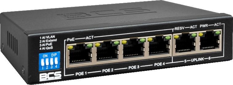 фото Комутатор некерований BCS B-SP04G02G 1