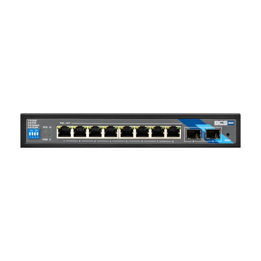 фото Комутатор Smart BCS B-SP08G-2SFP 1