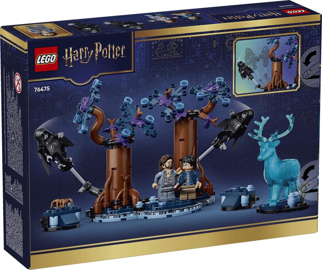 фото Блоковий конструктор LEGO Harry Potter Заборонений ліс: Експекто патронум (76475) 1