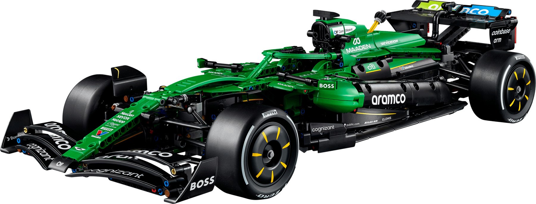 фото Блоковий конструктор LEGO Technic Aston Martin Aramco AMR25 F1 Car (42240) 2