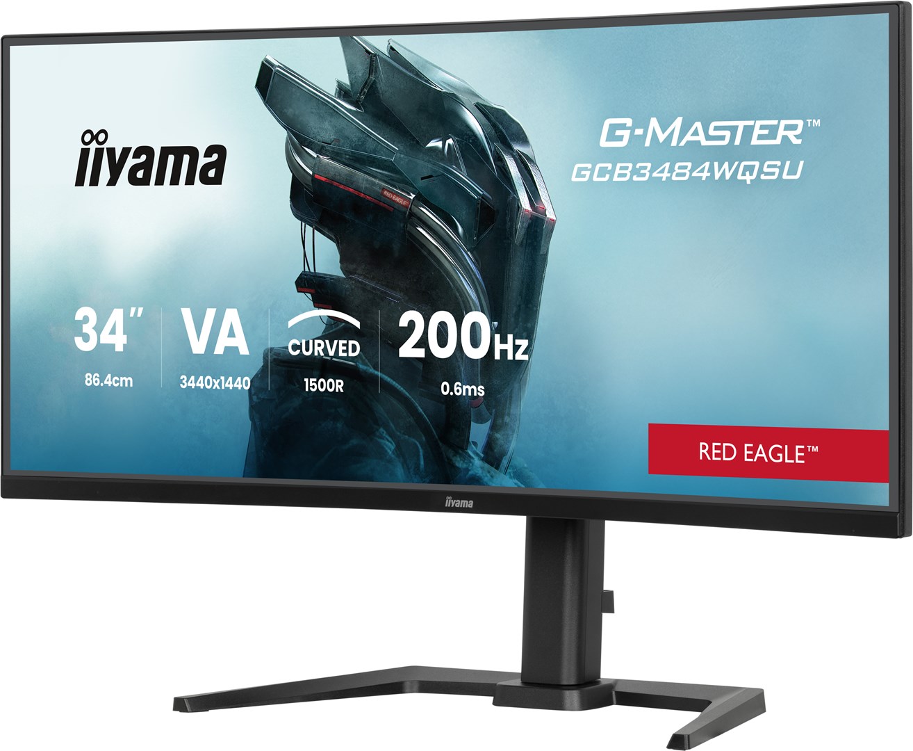 фото Монітор Iiyama G-Master GCB3484WQSU-B2 3