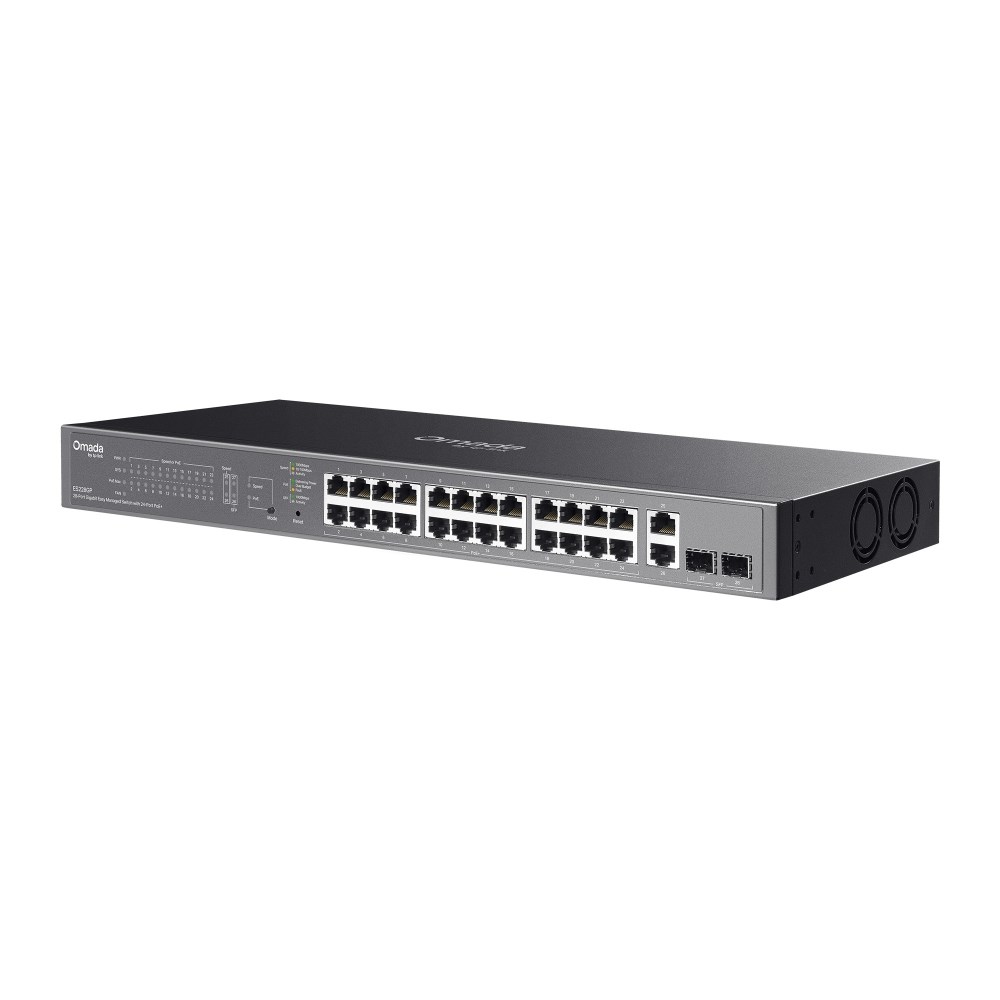 фото Комутатор керований 2 рівня TP-Link ES228GP 2