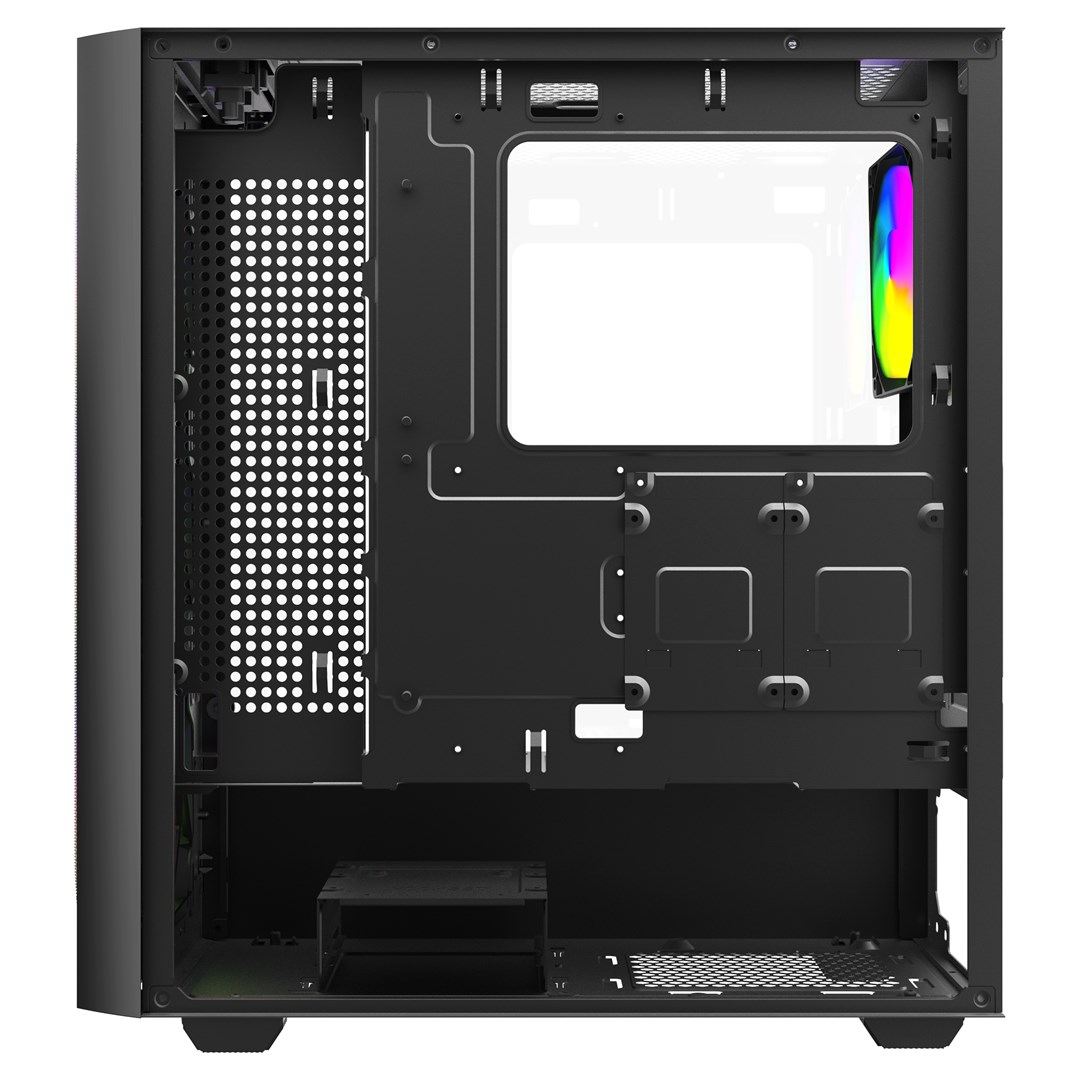 фото Корпус Savio Noctis Flow RGB X1 Black 2