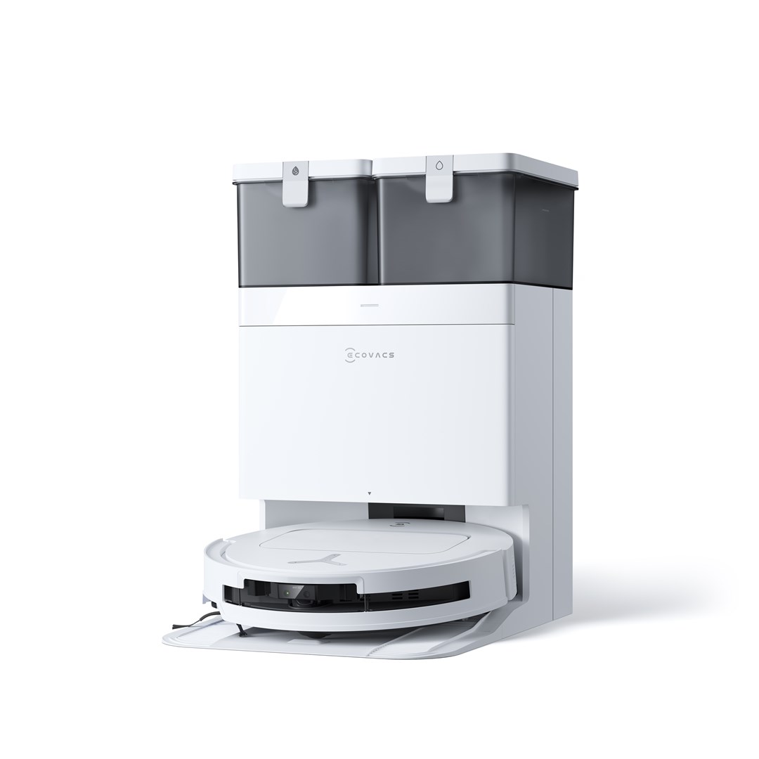 фото Робот-пилосос з вологим прибиранням Ecovacs Deebot T50 Pro Omni Gen2 White 2