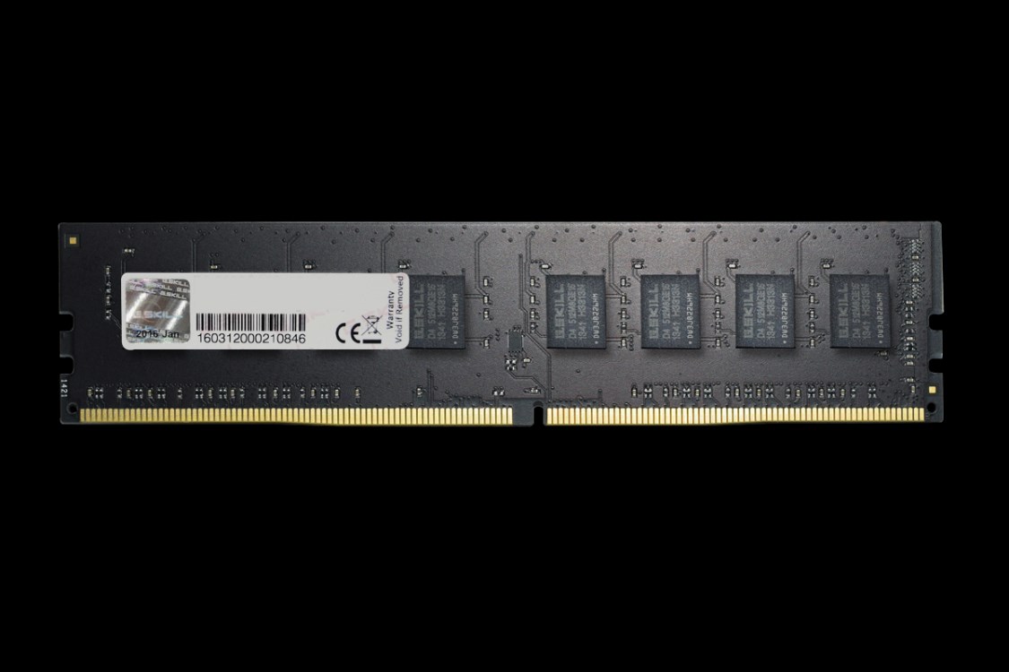 фото Пам'ять для настільних комп'ютерів G.Skill 16 GB (2x8GB) DDR4 2400 МГц Value (F4-2400C17D-16GNT) 2