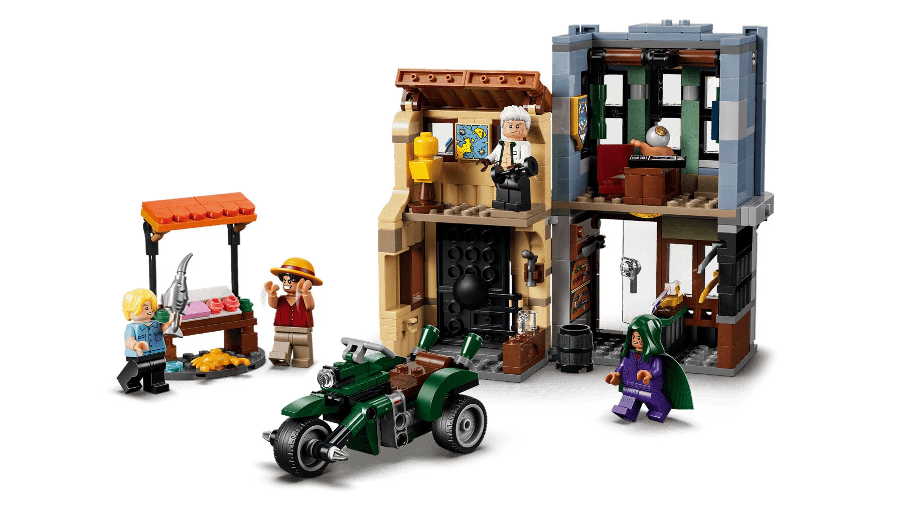 фото Блоковий конструктор LEGO One Piece Showdown with Captain Smoker (75642) 3