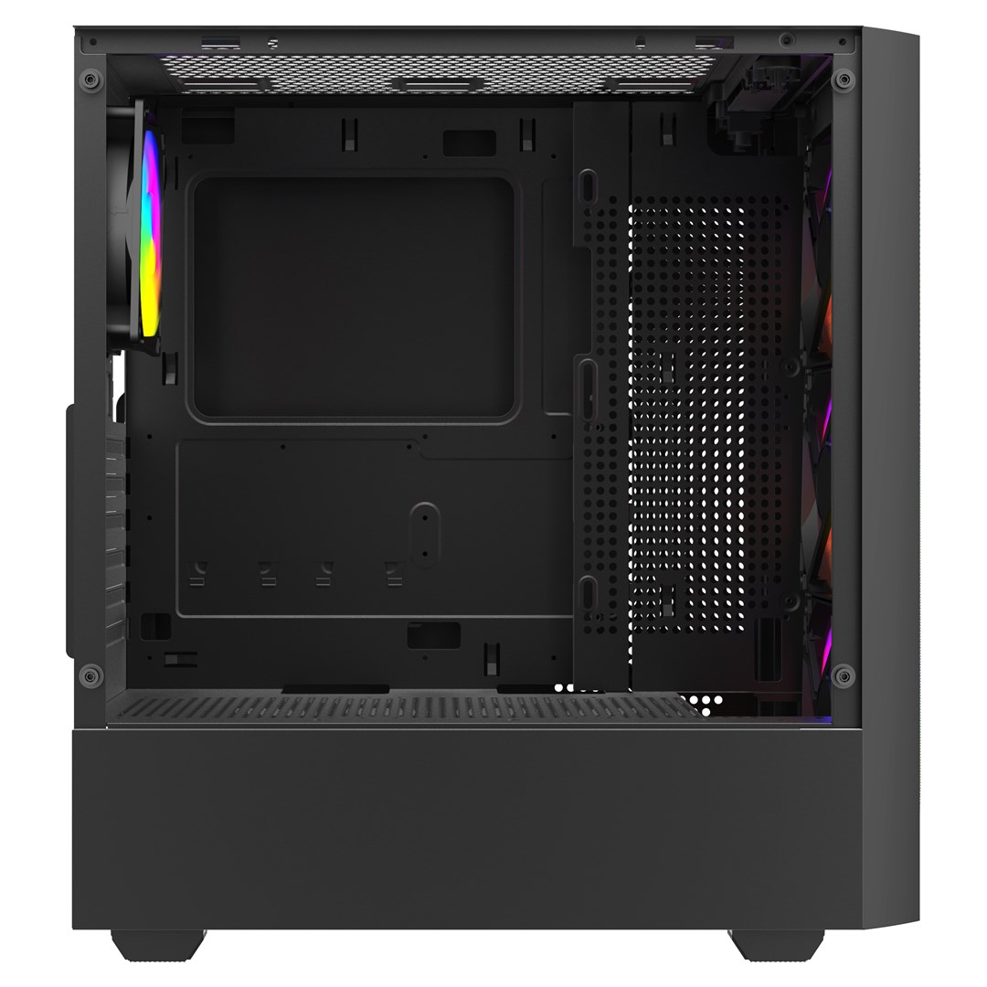фото Корпус Savio Noctis Flow RGB X1 Black 3