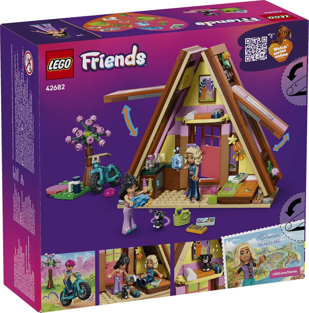 фото Блоковий конструктор LEGO Friends Будиночок для кемпінгу на природі (42682) 1