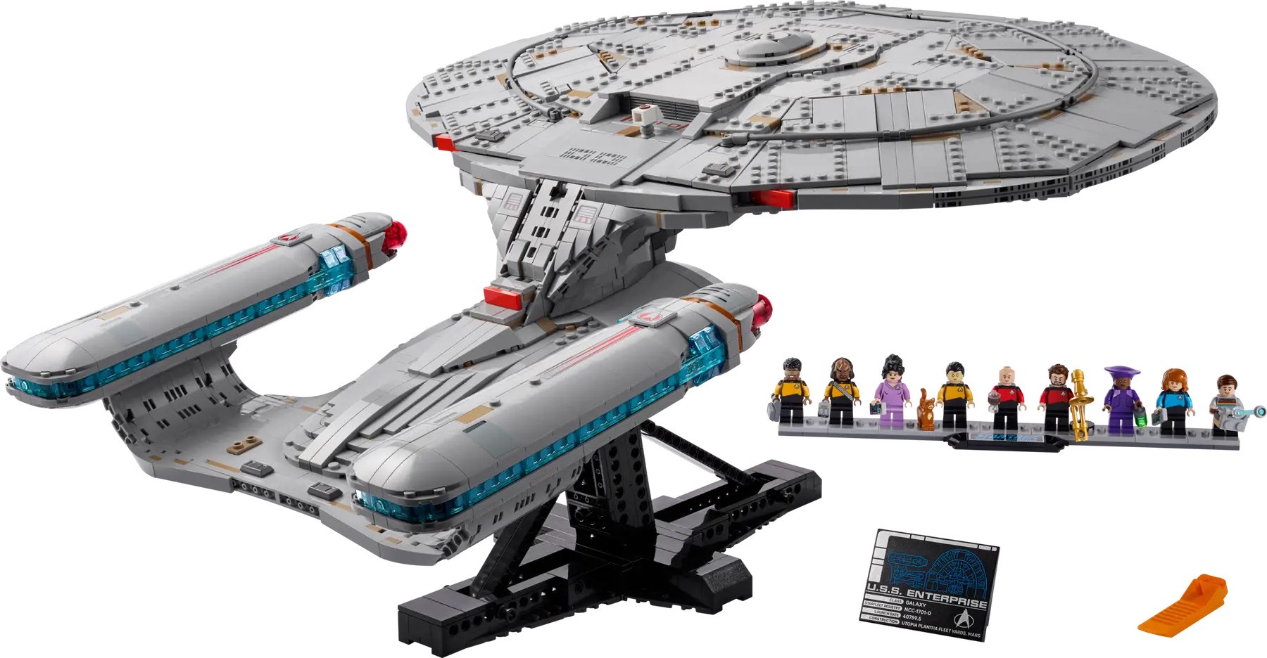 фото Блоковий конструктор LEGO Icons Star Trek: U.S.S. Enterprise NCC-1701-D (10356) 2