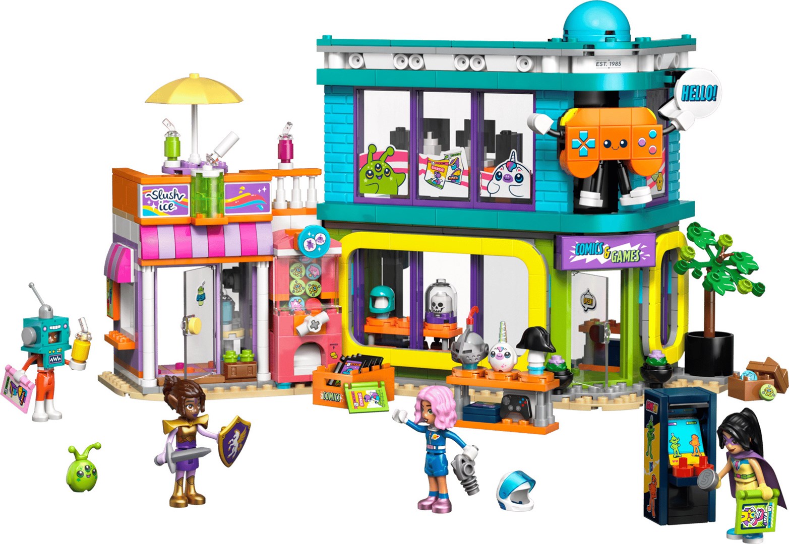 фото Блоковий конструктор LEGO Friends Comic Book and Game Store (42674) 2
