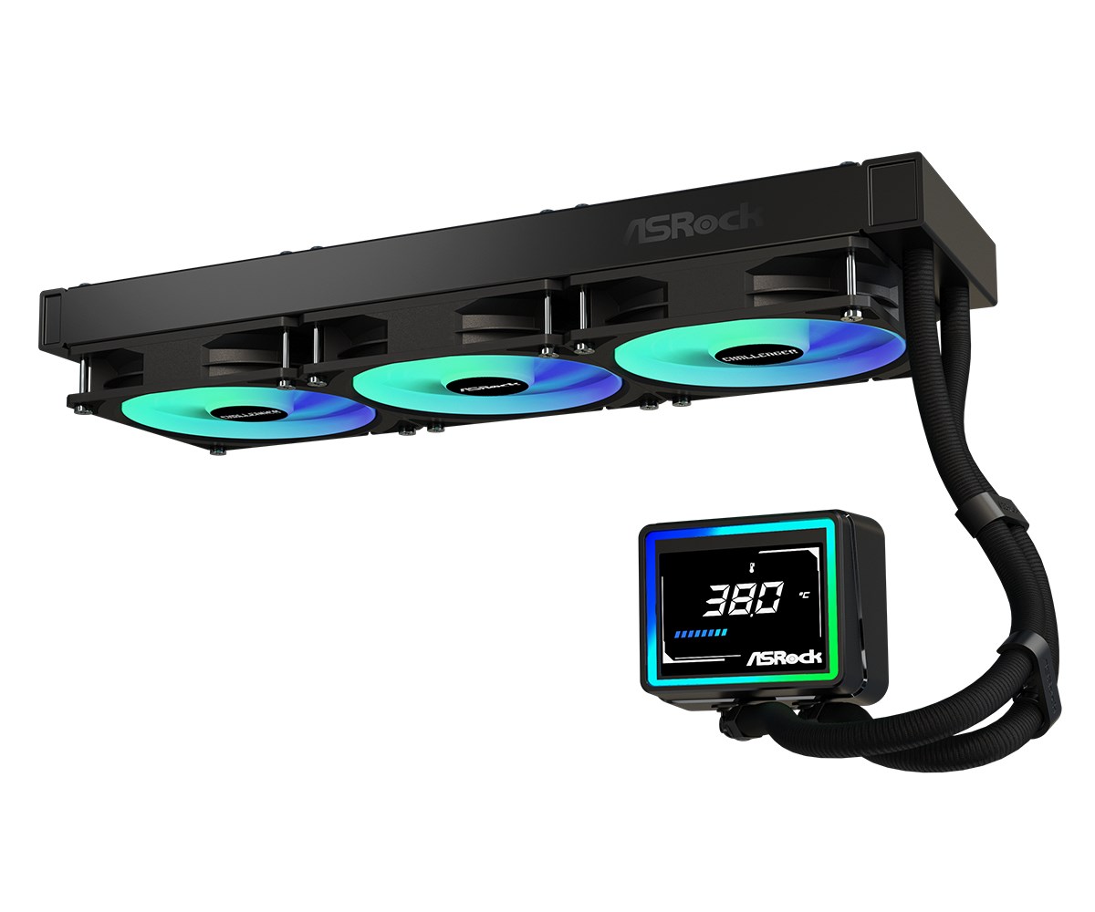 фото Водяне охолодження ASRock Challenger 360 Digital 3