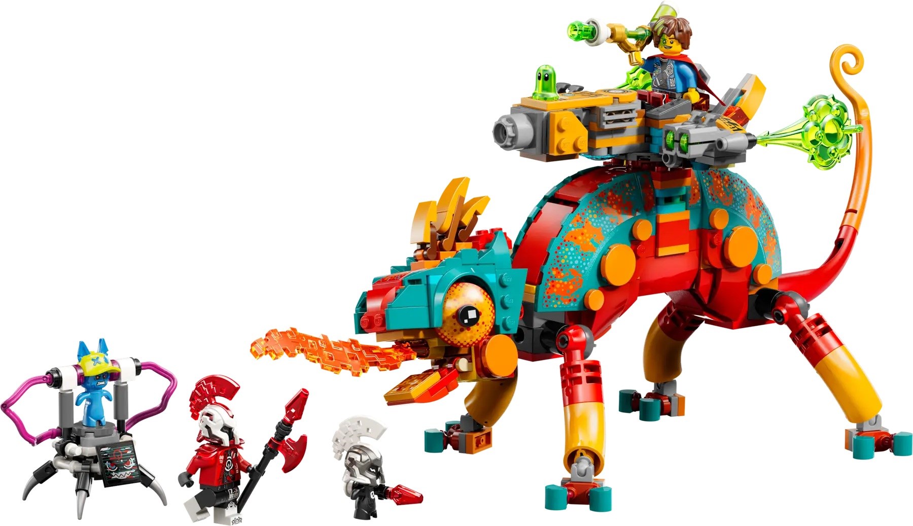 фото Блоковий конструктор LEGO Dreamzzz Вогняний хамелеон Матео (71492) 3