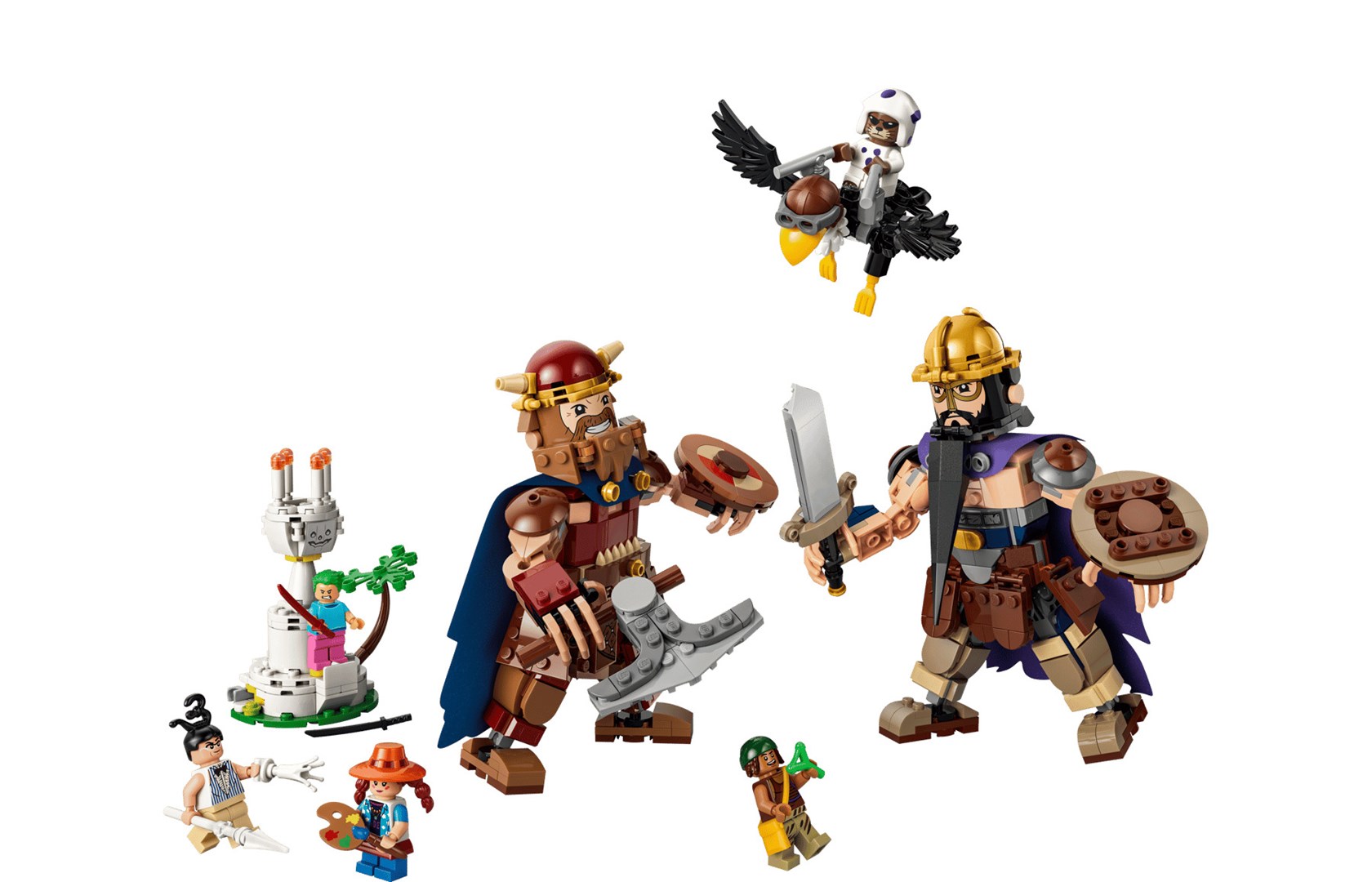 фото Блоковий конструктор LEGO One Piece Dorry vs Brogy Giants of Little Garden (75644) 2