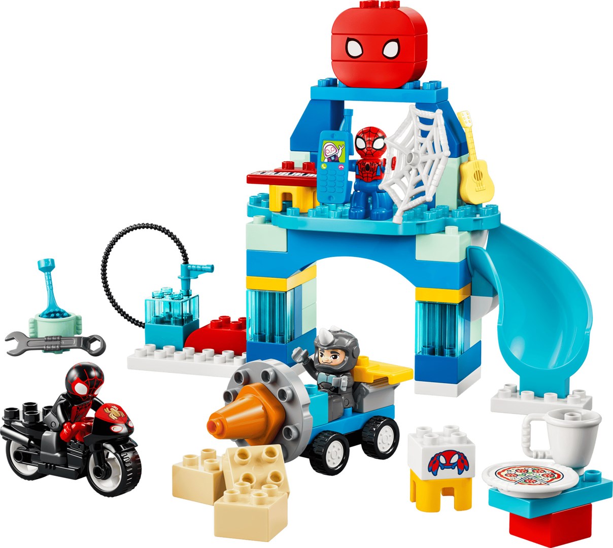 фото Блоковий конструктор LEGO Duplo Disney Штаб-квартира команди Павука (10464) 2