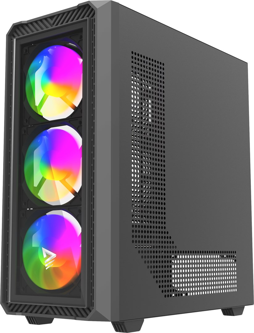 фото Корпус Savio Noctis Glass RGB X1 Black 2