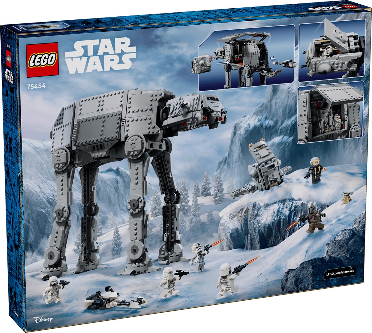 фото Блоковий конструктор LEGO Star Wars Imperial Remnant AT-AT with INT-4 (75454) 1