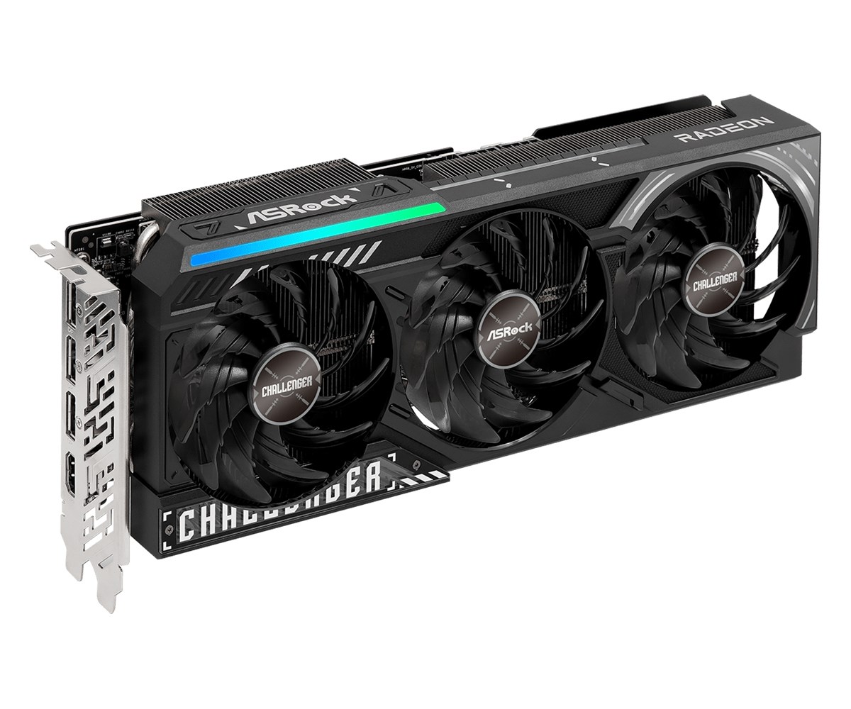 фото Відеокарта Asrock Challenger RX9070XT 16G (RX9070XT CL 16G)