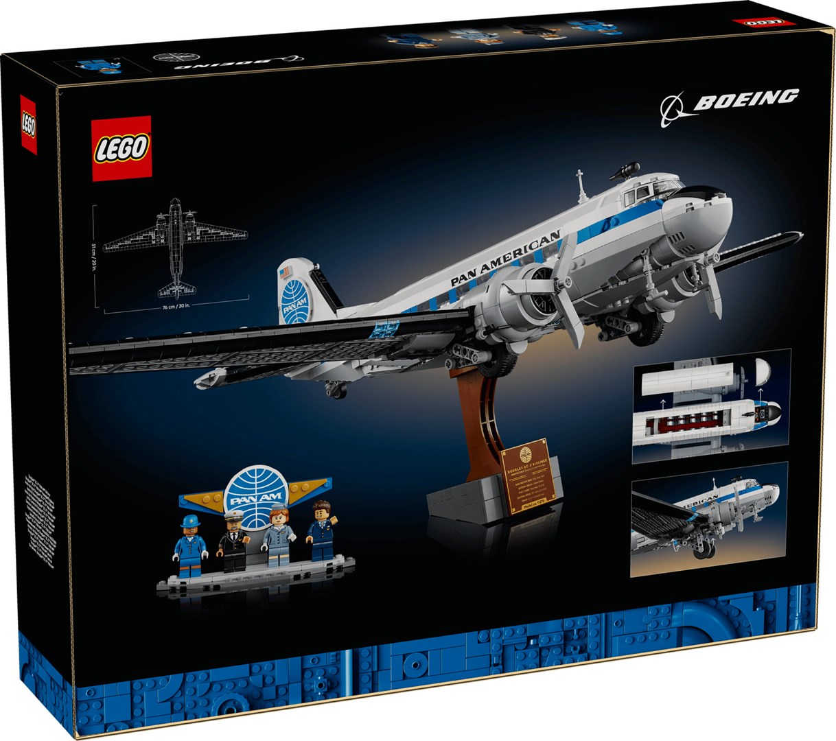 фото Блоковий конструктор LEGO Expert Авіалайнер Douglas DC-3 PAN AM (11378) 1