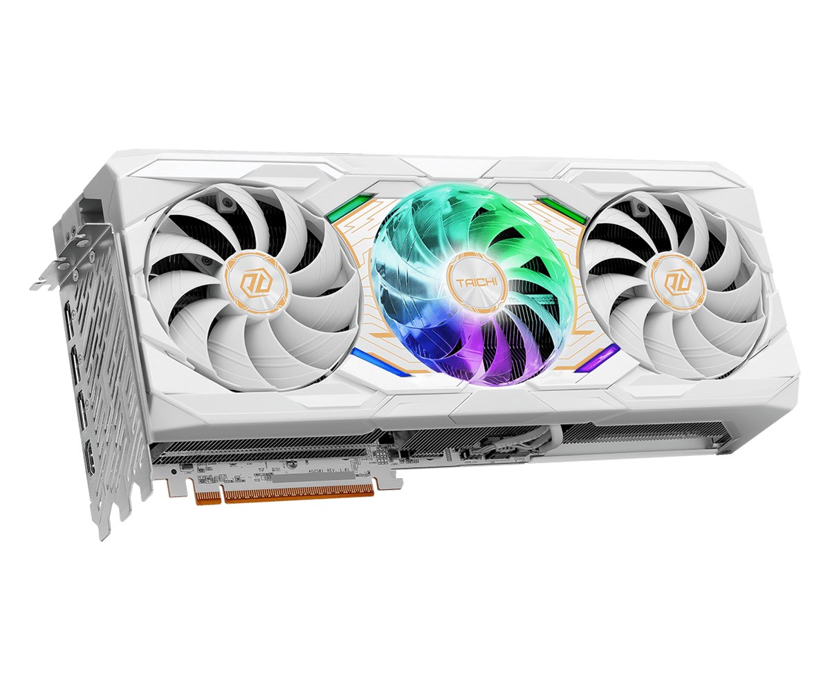 фото Відеокарта ASRock Radeon RX 9070 XT Taichi White 16GB OC (RX9070XT TCW 16GO) 3