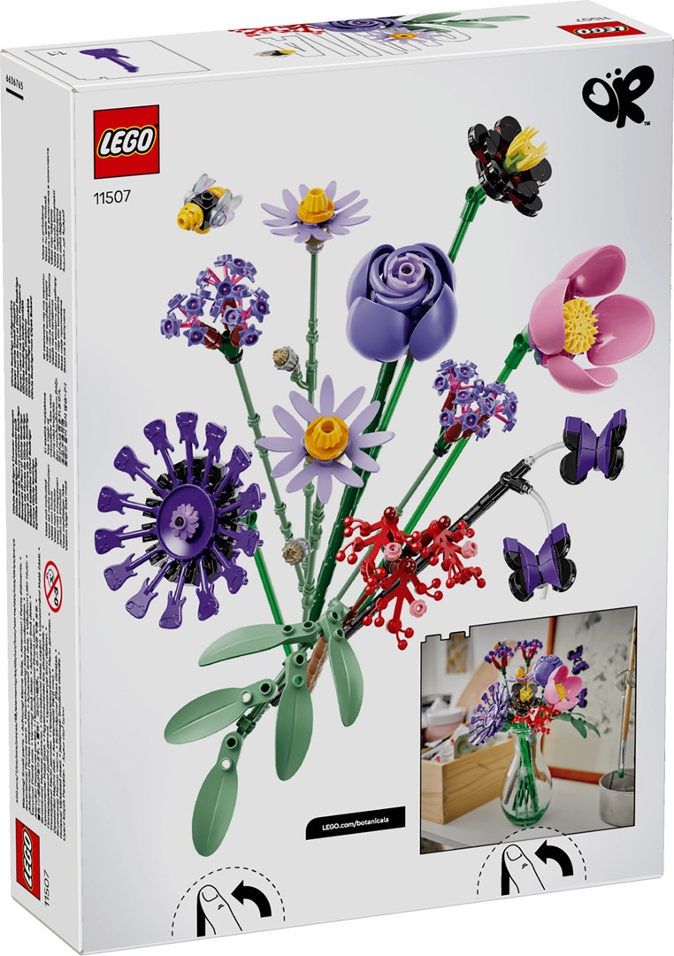 фото Блоковий конструктор LEGO Olivia Rodrigos Flower Bouquet (11507) 1