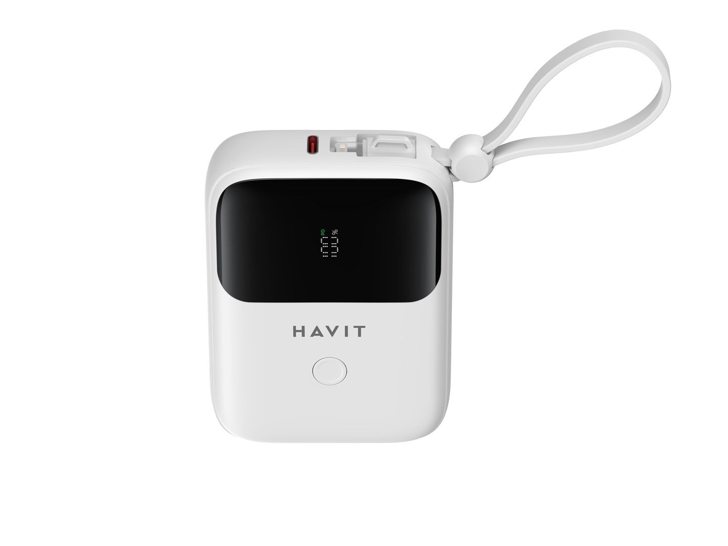 фото Зовнішній акумулятор (павербанк) Havit HV-PB5215 10000mAh White