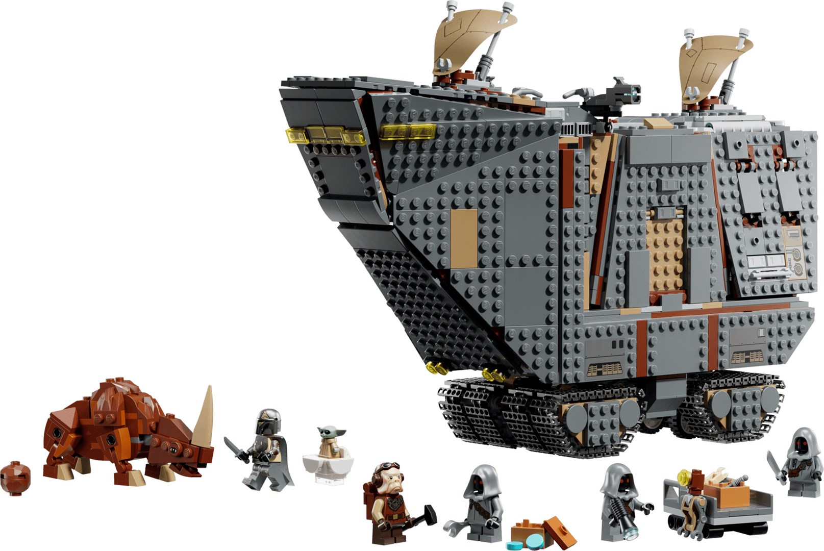 фото Блоковий конструктор LEGO Star Wars Offworld Sandcrawler and Mudhorn (75453) 2