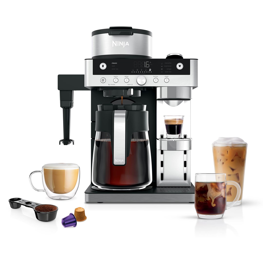 фото Капсульна кавоварка еспресо Ninja Prestige Dualbrew System CFN802EU 2