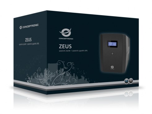 фото Лінійно-інтерактивне ДБЖ Conceptronic ZEUS04E 2